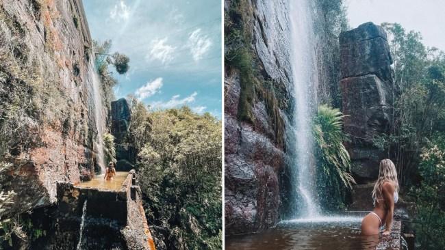 In 2023, if you're not perching like a pelican in some suss storm water on the edge of a cliff, did you even summer? Images via Instagram (left image: @ourcoastinglife, right image @thesundaelifee)