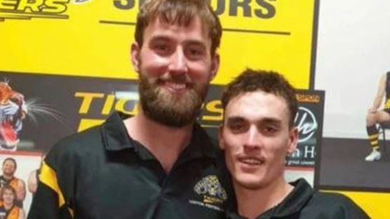 Lachlan Evans (left) remains a star for Loxton. Picture: Loxton Football Club