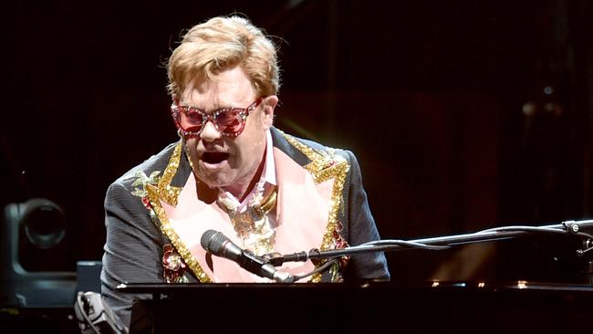 Elton John will close his Farewell Yellow Brick Road Tour in Australia Parramatta. Picture: Evan Morgan