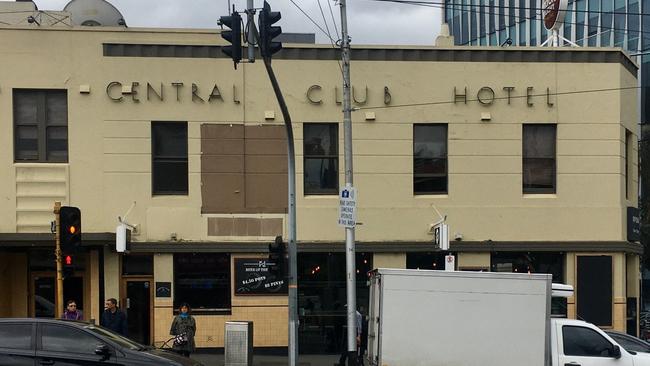 The Central Club Hotel is opposite the Queen Victoria Market.