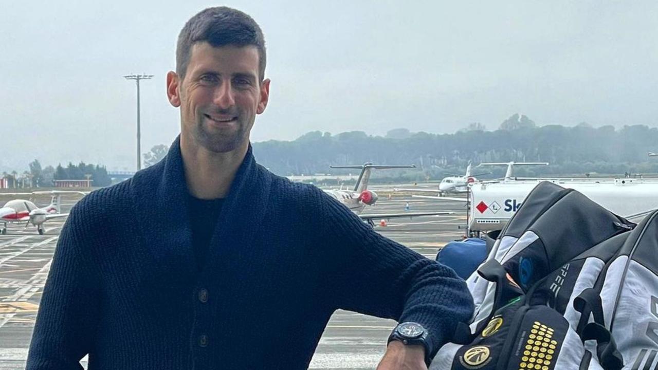 Novak Djokovic told fans he had received a medical exemption from getting the Covid vaccine before heading on his ill-fated trip to Melbourne.