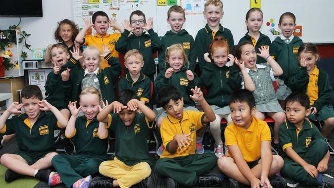 Leopold Primary School Prep CT Back row L-R: Ela Ranisavljevic, Xander Grixti, Patrick Collins, Hudson Hardy, Eylan Centa, Eva Rickey, Aurora Revell. Middle row: Hamish Downing, Florence Griffiths, Tom Ramsdale, Scarlett Lothian, Anastasya Northwood, Amalia Peke-Bairamidis, Mia Dendle. Front row: Isaiah Grey, Myra Linsley, Ishaan Dalal, Aaditya Baraskar, Julian Gonzales, Teudor Velasco.