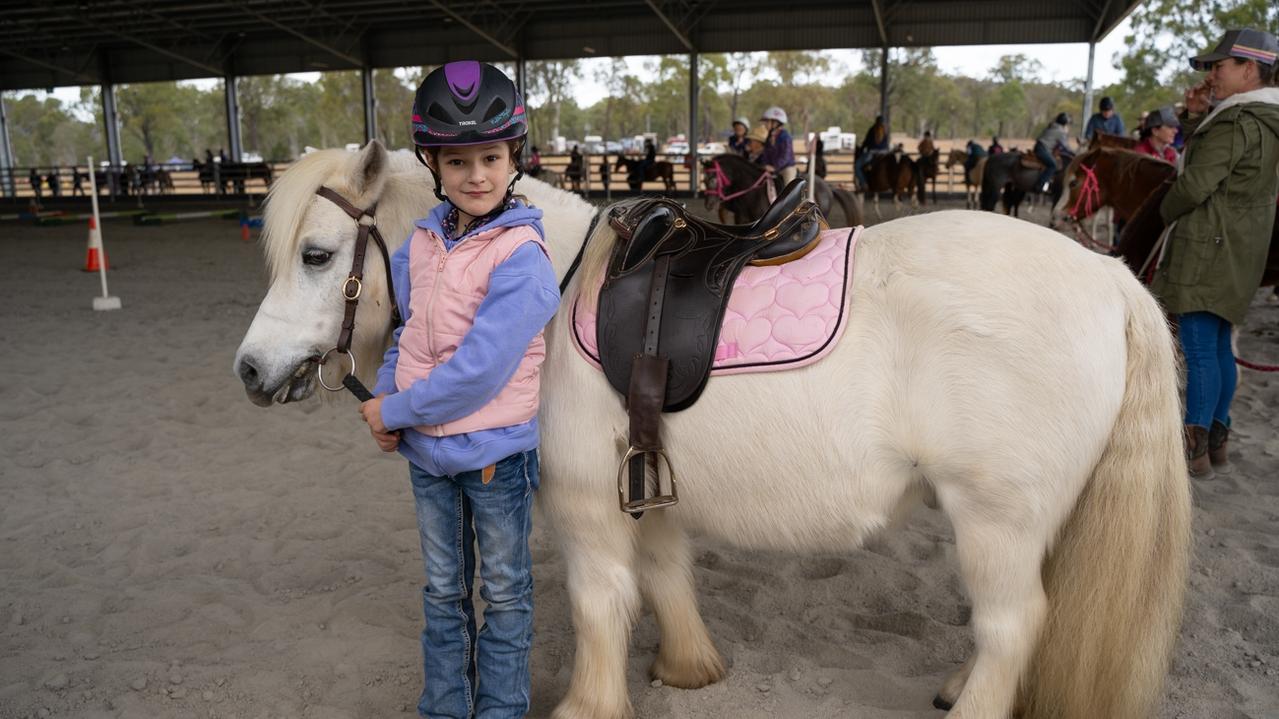 Lindsey McIntyre at the Sunday horse events of the Kilkivan Great Horse Ride. Sunday, July 2, 2023. Picture: Christine Schindler