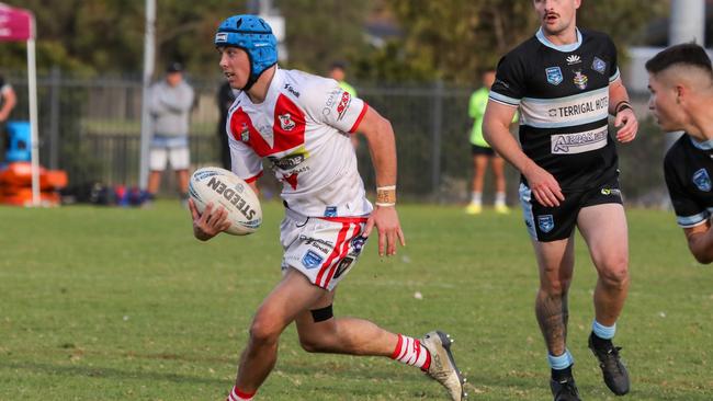 Jessi O'Neill-Pethebridge was a standout for Woy Woy. Picture: Nick Friend