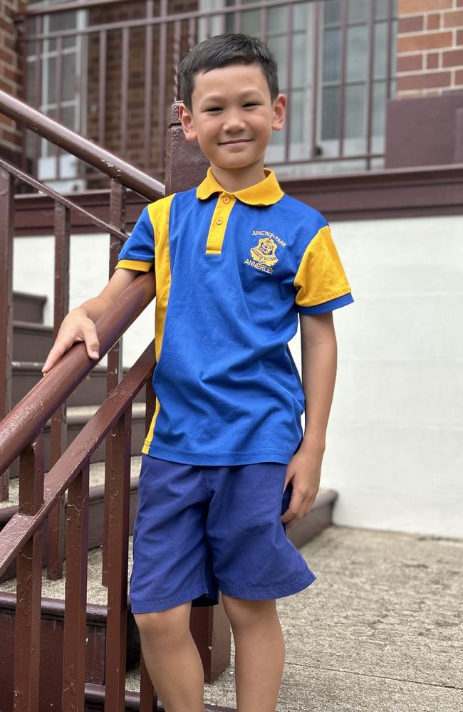 Remi Meynadier, Junction Park State School captain. Picture: Contributed