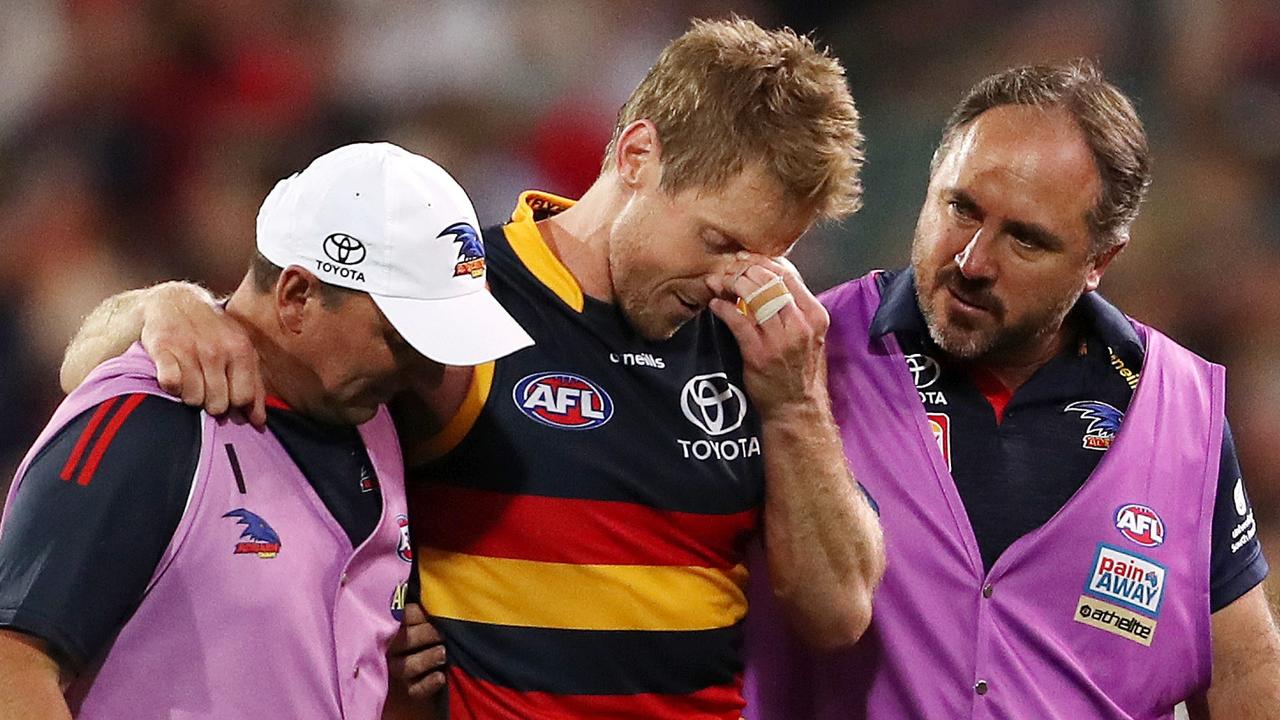 Skipper Rory Sloane has been placed on the inactive list by the Crows Picture: Getty Images