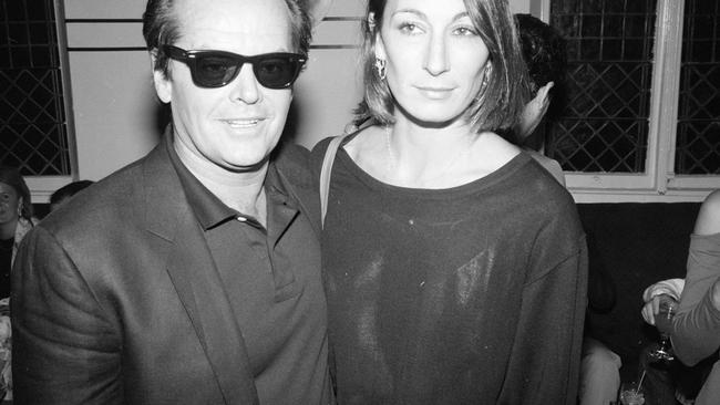 Angelica Huston thought Jack Nicholson was scary.