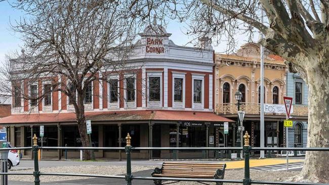 The Park Corner building, 4-10 Howard Place in Bendigo, is up for sale.