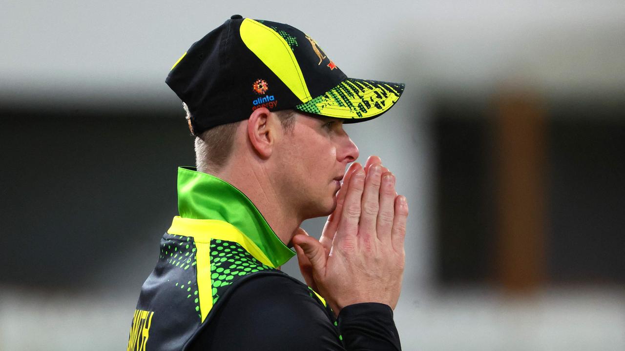 Australia's Steve Smith looks set to miss the World Cup opener against New Zealand after once again being left out for their match against England. Photo: AFP