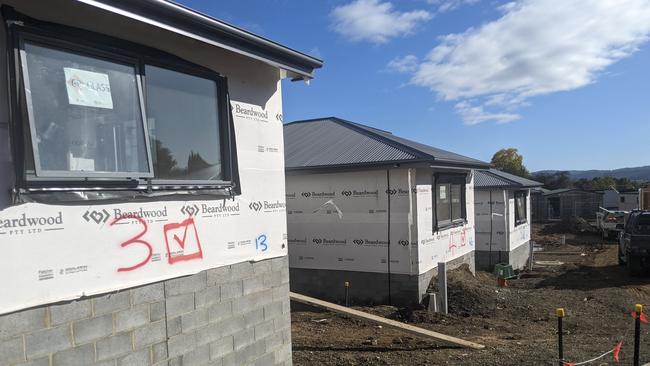 The 15-bed, $5.9m expansion to Magnolia Place (i.e. Launceston Women's Shelter) will be delivered by the end of 2022, with construction running two months ahead of schedule, it's been announced. Picture: Alex Treacy