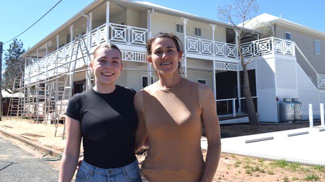 Dululu Hotel manager Kirsty Doogan and owner Nicole Newman. Picture: Aden Stokes