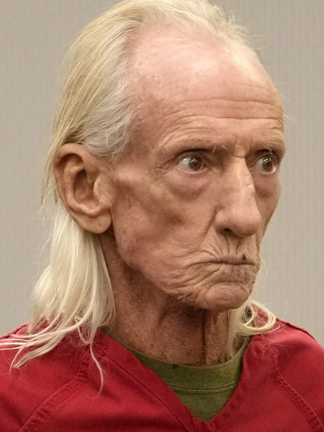 Joseph Czuba, 71, stands before Circuit Judge Dave Carlson for his arraignment at the Will County, Ill., courthouse, Oct. 30, 2023, in Joliet, Ill. Picture: AP Photo/Charles Rex Arbogast, File