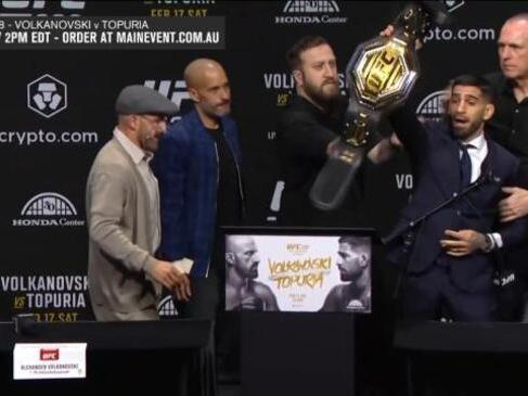 Topuria channels Conor McGreor and snatches Volk's belt!