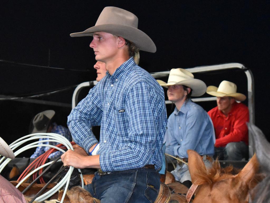 Emerald's Jackson Clark at the Ariat APRA National Finals Rodeo at Gracemere CQLX, Thursday, November 10, 2022..