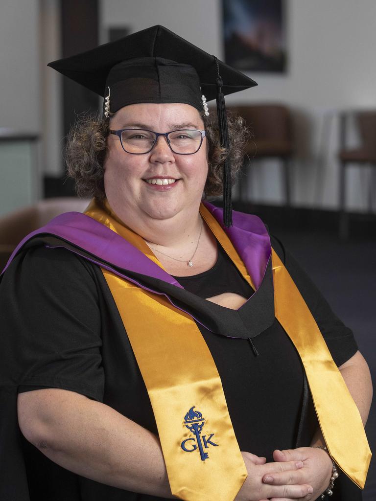 UTAS Graduation at the Hotel Grand Chancellor Hobart, Sarah- Kaye Page of Hobart. Picture: Chris Kidd