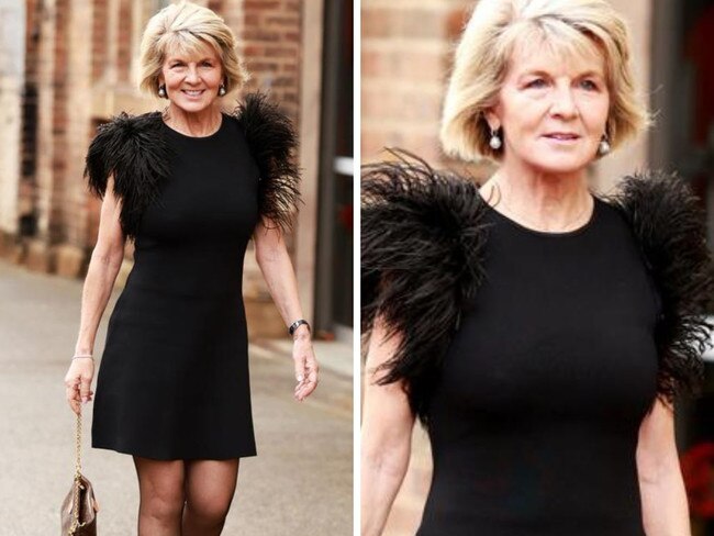 Julie Bishop, 67, outdoes herself in new pics