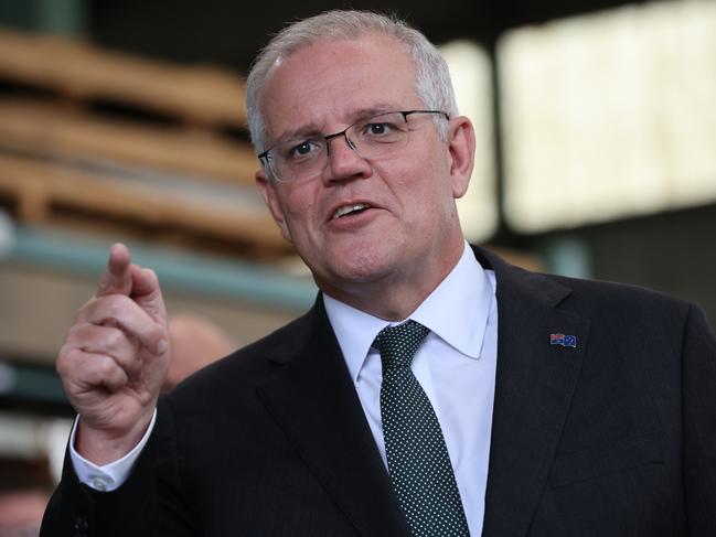 Prime Minister Scott Morrison has been quizzed about a new video. Picture: Jason Edwards