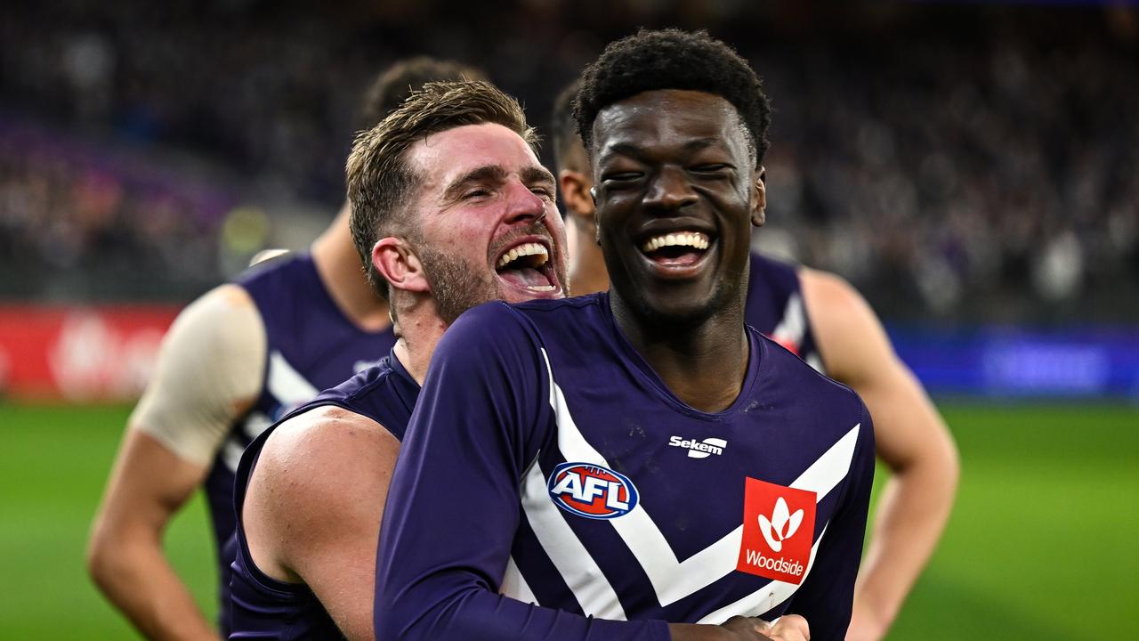 Michael Frederick you star. (Photo by Daniel Carson/AFL Photos via Getty Images)