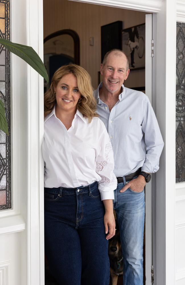 Caroline and Alan McCulloch started the business by first sketching designs in their Brisbane home. Picture: David Kelly