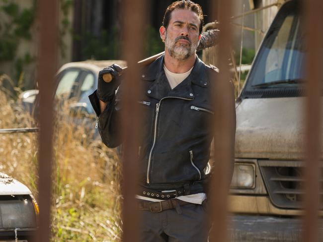 Jeffrey Dean Morgan as Negan - The Walking Dead _ Season 7, Episode 4 - Photo Credit: Gene Page/AMC