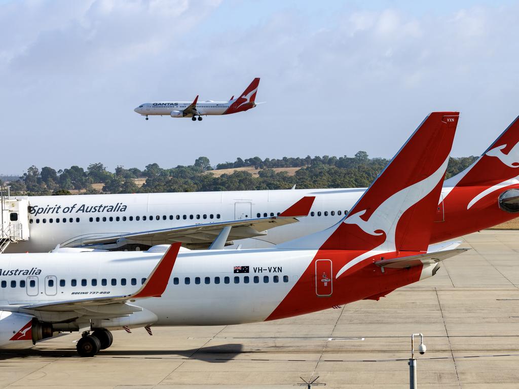 Virgin Australia, Qantas and Jetstar were all heavily booked over Easter. Picture: NCA NewsWire / David Geraghty