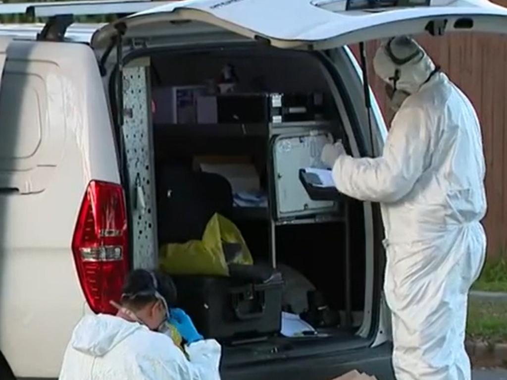 Forensic detectives are working to determine the cause of death. Image: Seven News