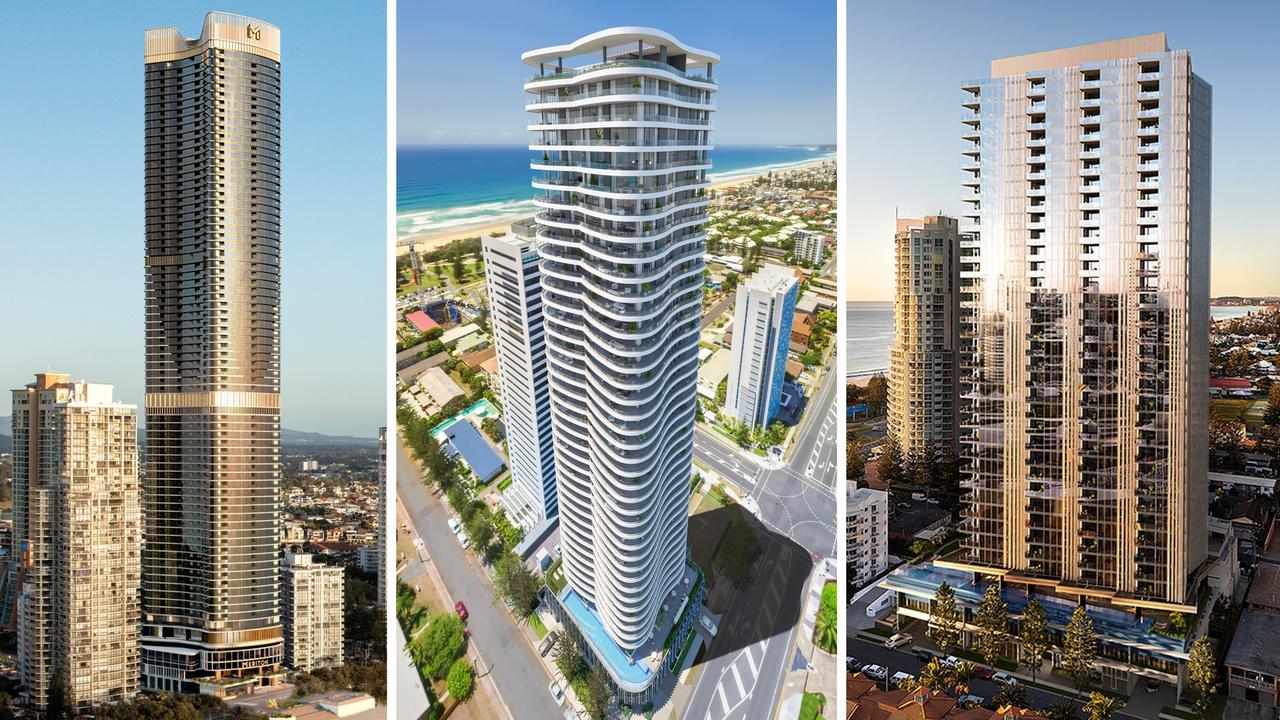 Gold Coast development The Gold Coast’s 10 biggest highrise tower