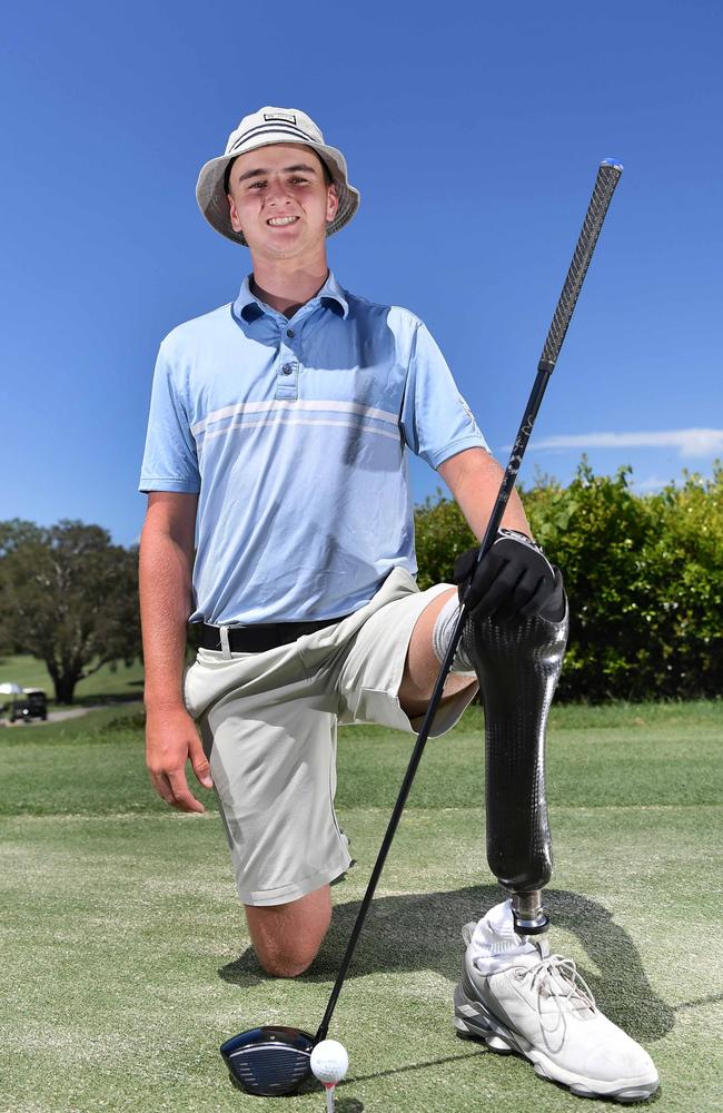 Sunshine Coast golf star Archer Belbin. Picture: Patrick Woods.