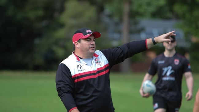 North Sydney Bears NSW Cup Coach Pat Weisner. Picture: Facebook