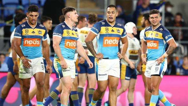 The Titans hopes of finishing in the top eight are fading, after failing to beat the understrength Eels. Picture: Getty Images.