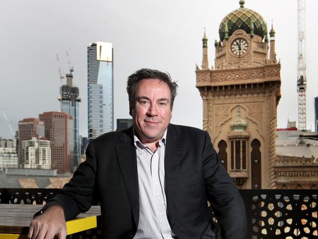 27/05/2019 Dubber CEO Steve McGovern at his Melbourne office.Picture: David Geraghty / The Australian.