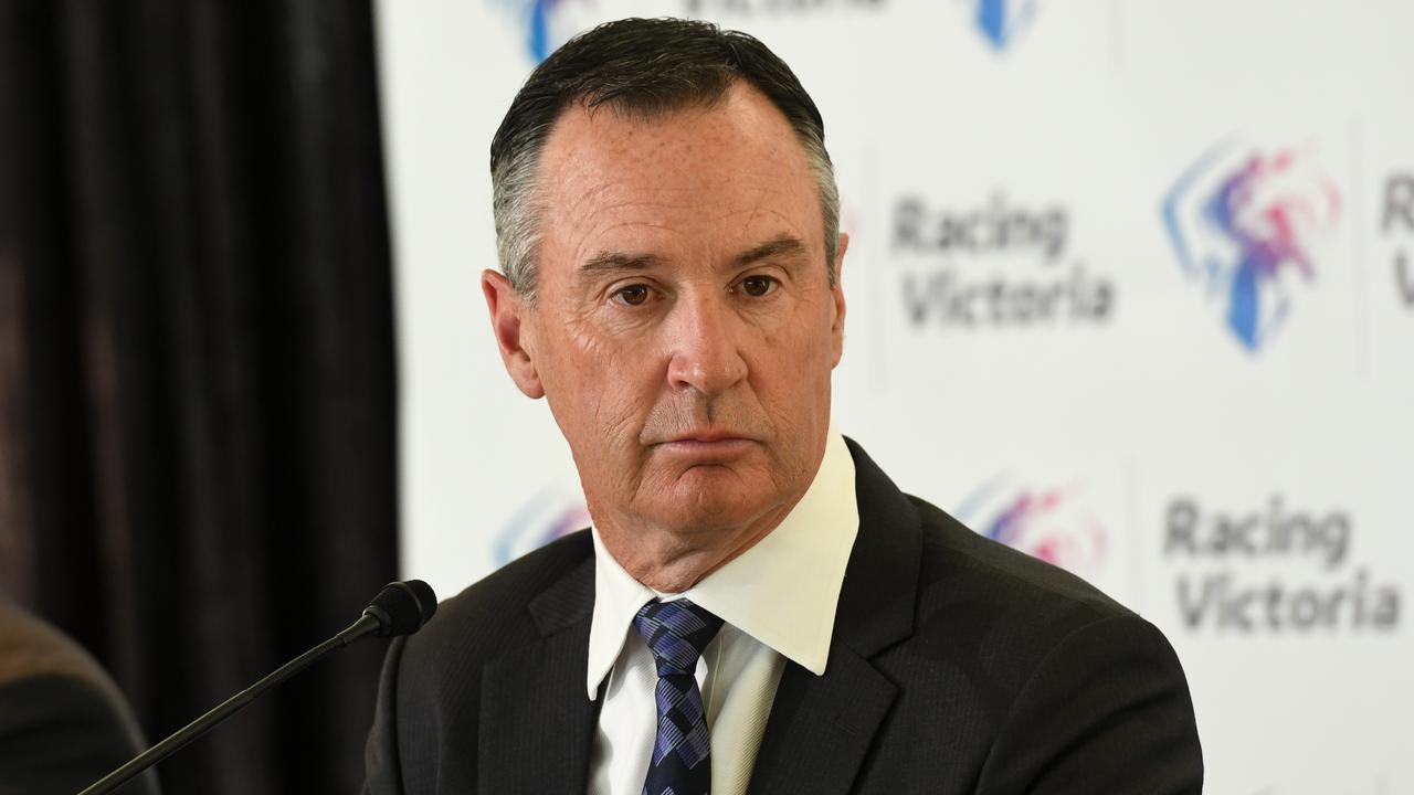 Racing Victoria chairman Brian Kruger has resigned. Picture: Vince Caligiuri