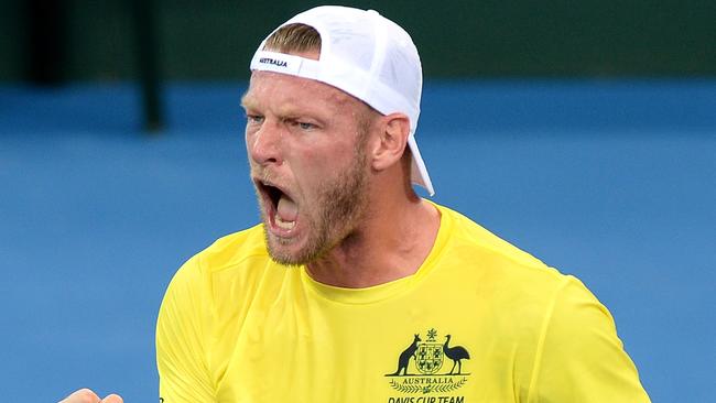 Sam Groth took his game to another level when playing Davis Cup.