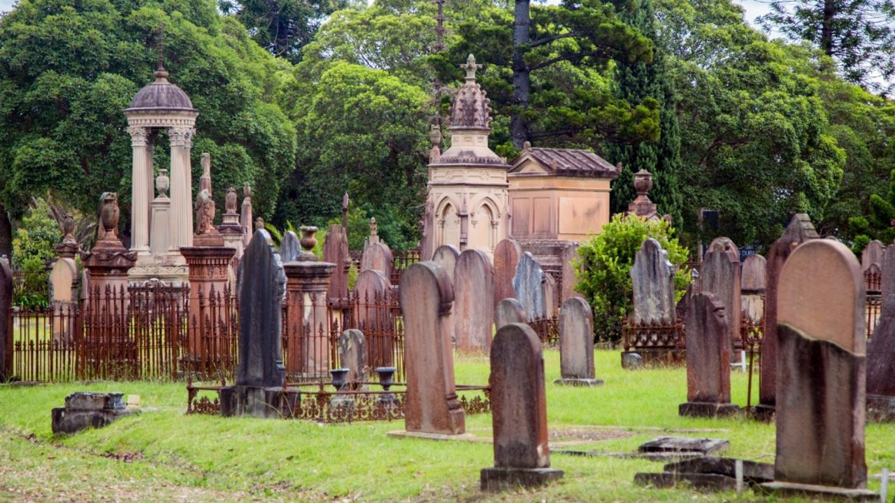 The cemetery has been declared a crime scene.