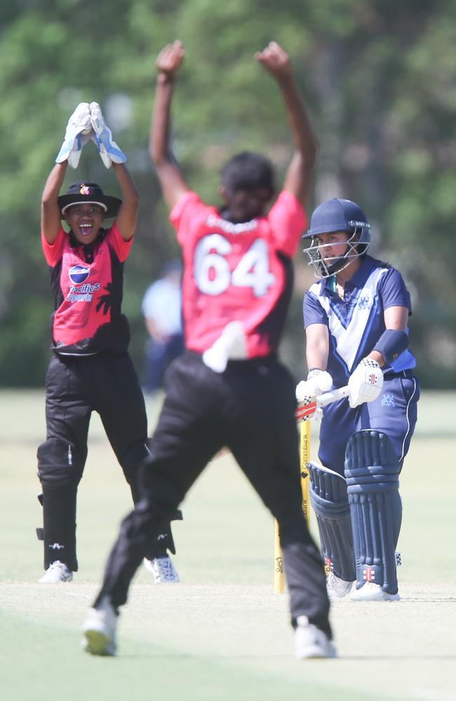 Underage 19 Female Championships; Various Matches played at Nudgee College Cricket Ovals 14.12.23 Pics by Stephen Archer