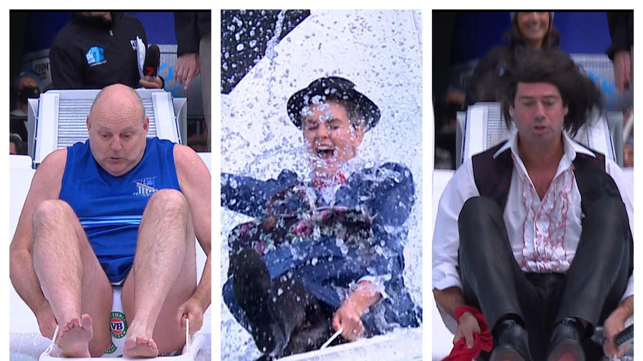Billy Brownless, Sarah Jones and Gillon McLachlan took the plunge.