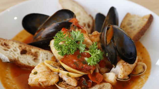 Coccietto de Mare – Fisherman's Pot. Fellini Restaurant has opened on the Hobart waterfront. Picture: Nikki Davis-Jones