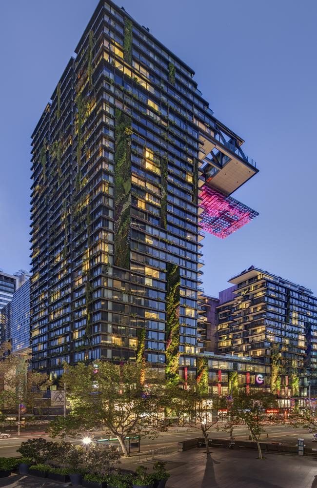 One Central Park: Chippendale’s contribution to a greener city scape. Pic: Frasers Property Australia and Sekisui House Australia