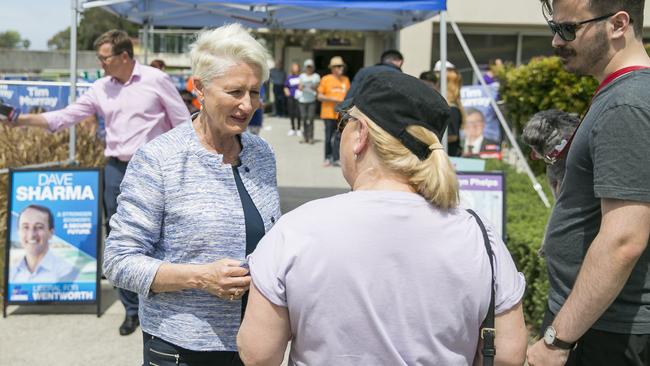 Kerryn Phelps is being rating with a strong chance of having an upset win in Wentworth. Picture: Dylan Robinson