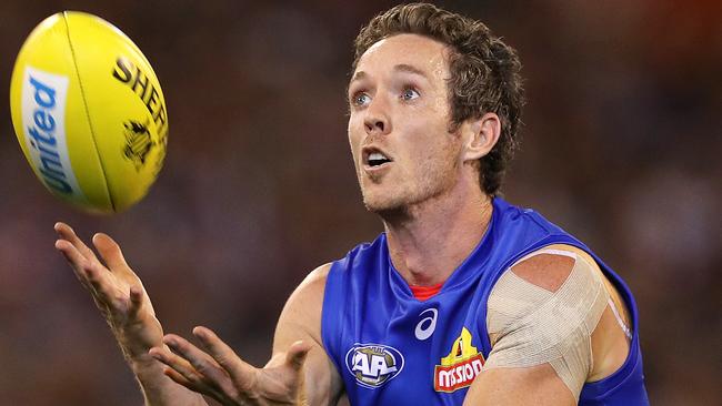 Bob Murphy encapsulated the spirit of the western Bulldogs. Picture: Michael Klein