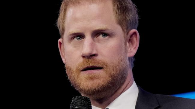 NEW YORK, NEW YORK - SEPTEMBER 24: Prince Harry, Duke of Sussex speaks onstage during Day 2 of the Clinton Global Initiative 2024 Annual Meeting at New York Hilton Midtown on September 24, 2024 in New York City. (Photo by Craig Barritt/Getty Images for Clinton Global Initiative)