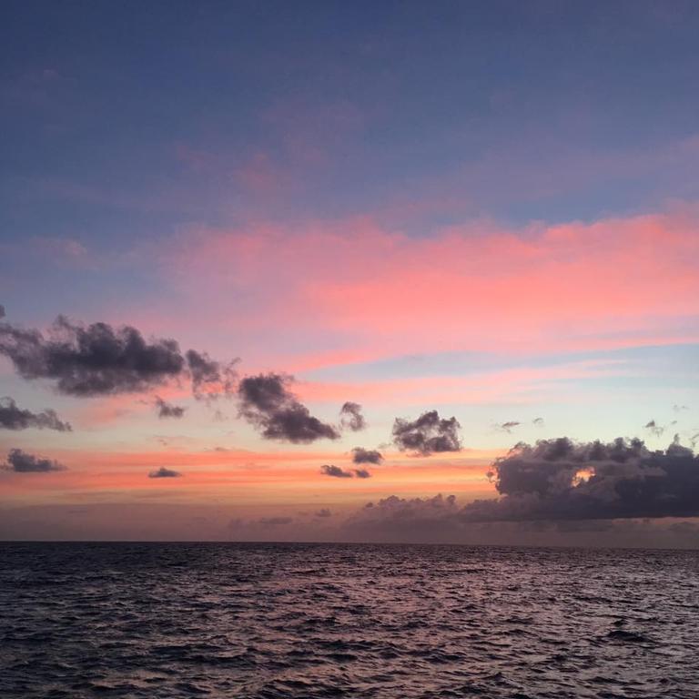 Jennifer Hawkins and husband Jake Wall share a series of breathtaking snaps from their stay at PER AQUUM Huvafen Fushi Maldives. Picture: Facebook