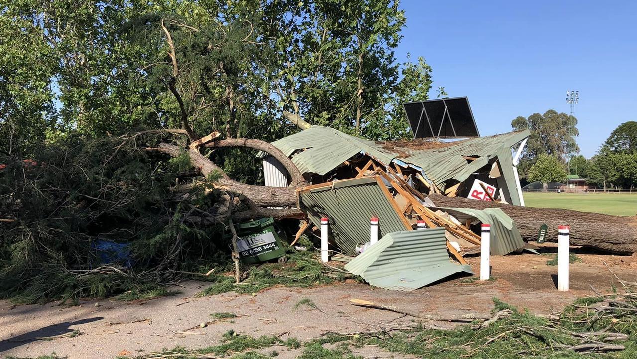 GVL: Storm causes serious damage to Benalla Football Netball Club ...