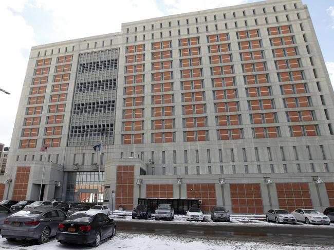 The Metropolitan Detention Center (MDC) in Brooklyn, New York. Picture: AP Photo/Kathy Willens