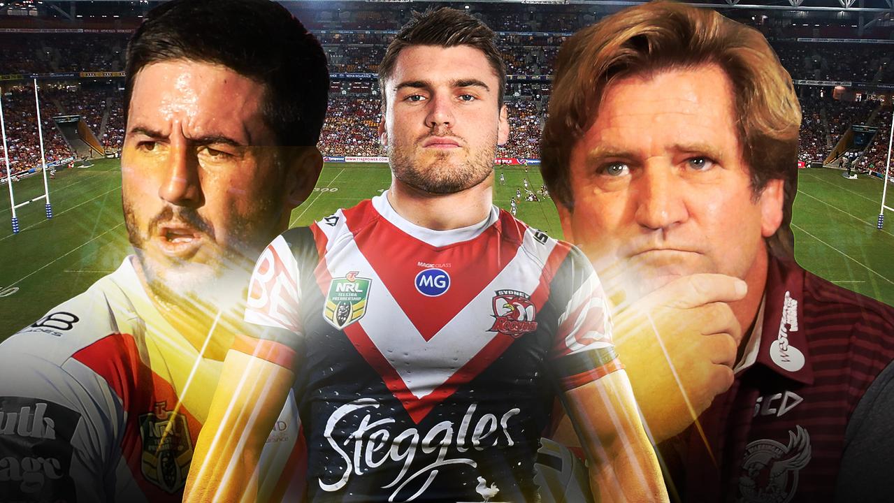 Ben Hunt, Angus Crichton and Des Hasler.