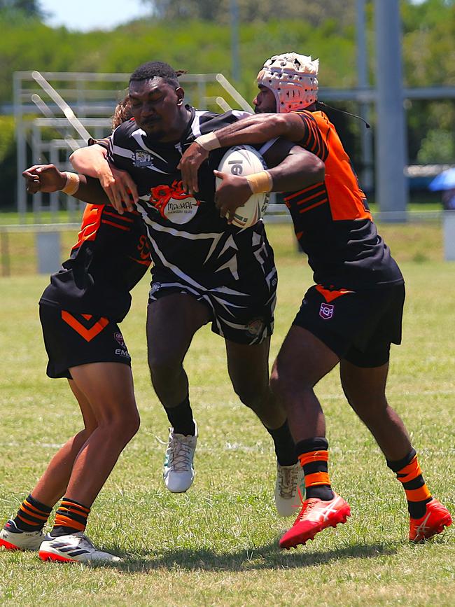 2025 FNQRL Chairman's Challenge. Thursday Island Roosters. Photo: Gyan-Reece Rocha.