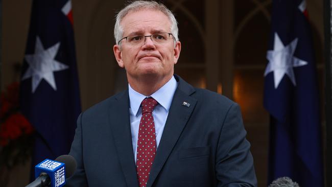 Prime Minister Scott Morrison says Australia is changing gears when it comes to testing. Picture: Justin Lloyd