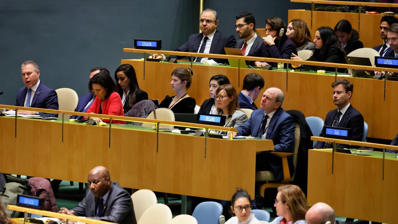 The emergency session was called after the US vetoed a ceasefire resolution in the UN Security Council. Picture: Michael M. Santiago / Getty Images North America / Getty Images via AFP