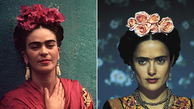 Colourful Mexican artist Frida Kahlo's life was portrayed by Salma Hayek in 2002 in the film, Frida.