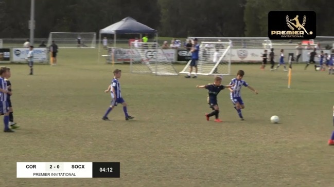 REPLAY: Premier Invitational - Gold Coast Football - Corinthians vs Soccer X (U8 Boys)